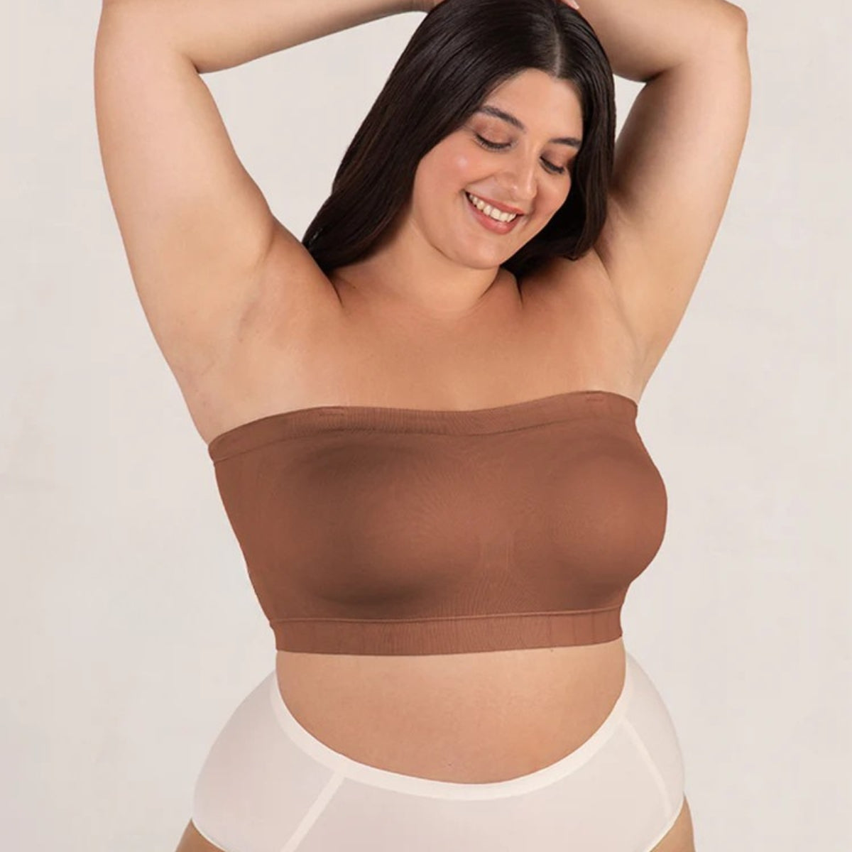 Biustonosz bandeau | Bez ramiączek