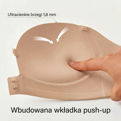 Biustonosz Push-Up Bez Ramiączek